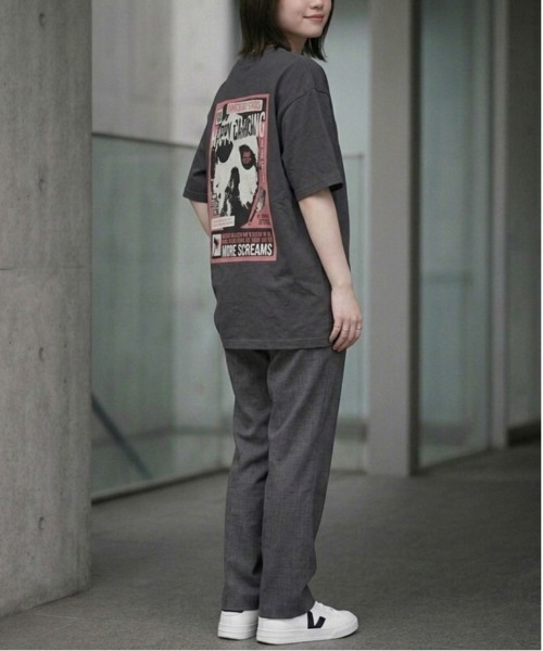 ALWAYS GOOD TIME(オルウェイズグッドタイム)の「【FRIDAYTHE13TH/13日の金曜日】USD加工ジェイソンプリント半袖Tシャツ/Movie Tee/ユニセックス(Tシャツ/カットソー・メンズ・ブラック系その他/スミクロ・LL/L/M)」の5枚目の写真