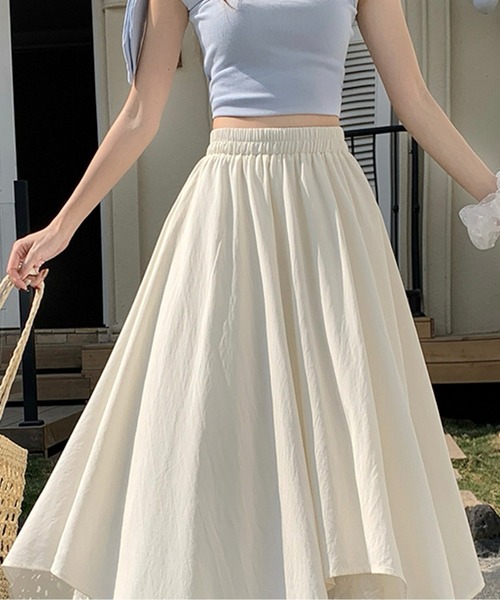 AMAJI（アマジ）の「アシンメトリスカート（スカート・レディース・ブラック/ホワイト・LARGE/MEDIUM/SMALL）」の3枚目の写真