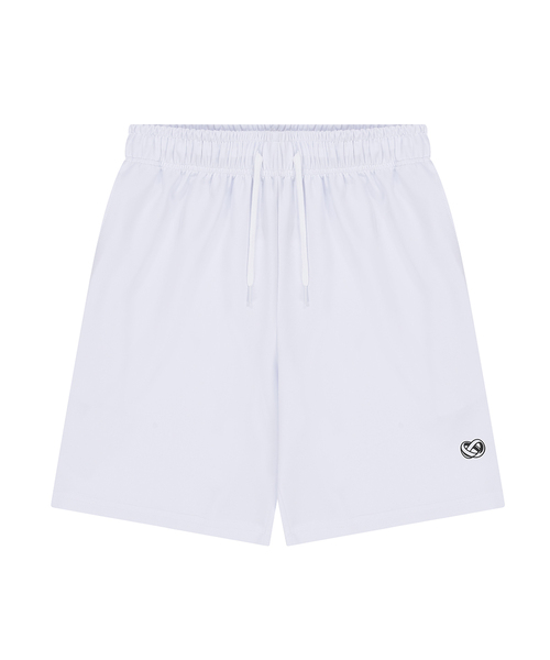 BARBELLWORKS(バーベルワークス)の「2026ロゴショートパンツ(その他パンツ・メンズ・ブラック/シルバー・LARGE/X-LARGE)」の2枚目の写真