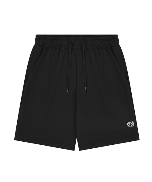 BARBELLWORKS(バーベルワークス)の「2026ロゴショートパンツ(その他パンツ・メンズ・ブラック/シルバー・LARGE/X-LARGE)」の1枚目の写真