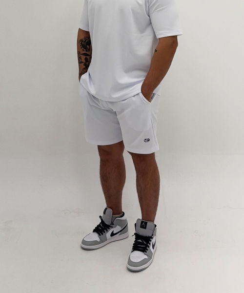 BARBELLWORKS(バーベルワークス)の「2026ロゴショートパンツ(その他パンツ・メンズ・ブラック/シルバー・LARGE/X-LARGE)」の3枚目の写真