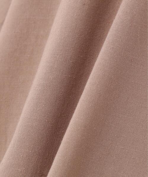 N.（N. Natural Beauty Basic）（エヌエヌナチュラルビューティーベーシック）の「リネンブレンドシャツ（シャツ/ブラウス・レディース・レッド/ネイビー/ラベンダー/ベージュ・FREE）」の16枚目の写真