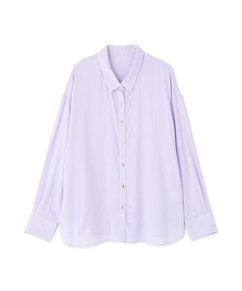 N.（N. Natural Beauty Basic）（エヌエヌナチュラルビューティーベーシック）の「リネンブレンドシャツ（シャツ/ブラウス・レディース・レッド/ネイビー/ラベンダー/ベージュ・FREE）」の17枚目の写真