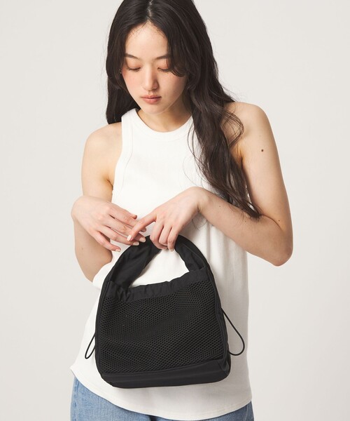 グリーンレーベルリラクシング　メッシュトート CLANATE＞メッシュバッグ（トートバッグ）｜green label relaxing