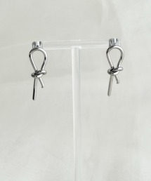 シンプルノット結びピアス