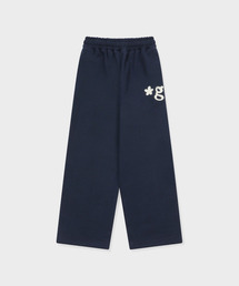 GRUNDEN（グルンデン）の「HAND WORK SWEATPANTS (INK NAVY)（スウェットパンツ）」
