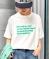 CIAOPANIC TYPY（チャオパニックティピー）の「【UNISEX】【プラスサイズあり】ポコポコメッセージロゴTEE（Tシャツ/カットソー・MEDIUM）」