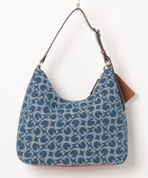 Guess（ゲス）の「【GUESS】ゲス　WELLS SHOULDER SATCHEL　ショルダーバッグ（ショルダーバッグ・レディース・ブルー系その他・FREE）」の2枚目の写真