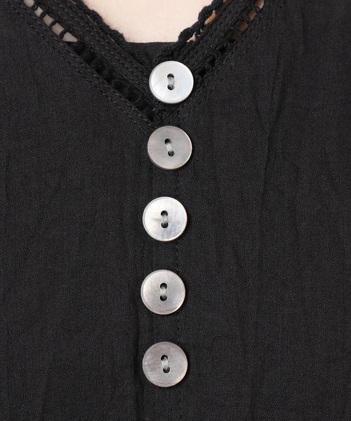 JOURNAL STANDARD relume（ジャーナルスタンダード　レリューム）の「コットンボイルクリンクルマーメイドワンピース（ワンピース・レディース・ライトブルー/ブラック/ブラウン・FREE）」の13枚目の写真