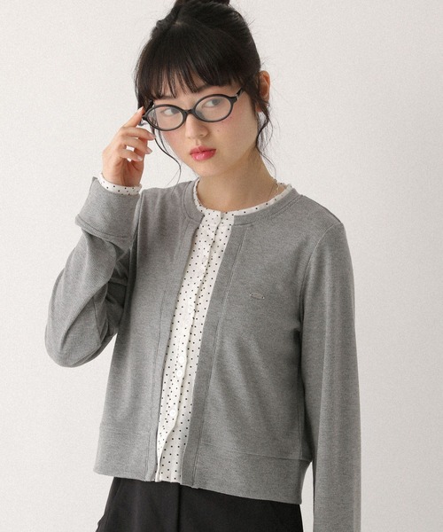 Heather(ヘザー)の「配色ドッキングカットソー 664027(Tシャツ/カットソー・レディース・ベージュ/ブラック/グレー・FREE)」の15枚目の写真