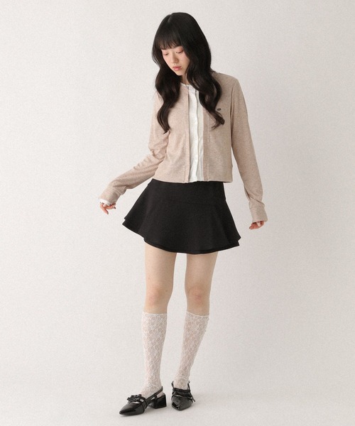 Heather(ヘザー)の「配色ドッキングカットソー 664027(Tシャツ/カットソー・レディース・ベージュ/ブラック/グレー・FREE)」の17枚目の写真
