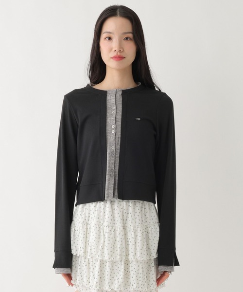 Heather(ヘザー)の「配色ドッキングカットソー 664027(Tシャツ/カットソー・レディース・ベージュ/ブラック/グレー・FREE)」の21枚目の写真