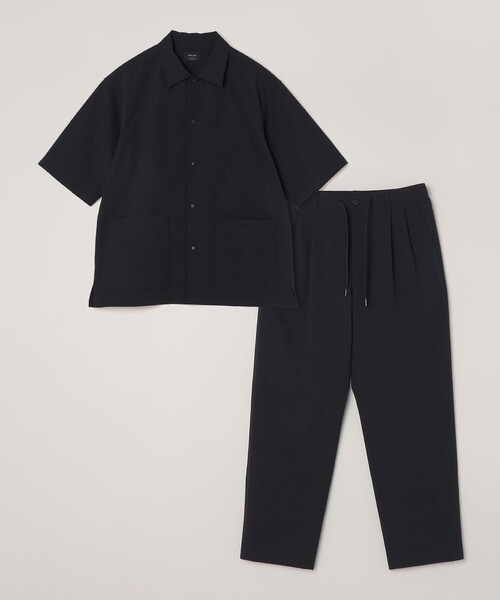 SHIPS any(シップス エニィ)の「SHIPS any:〈撥水/軽量/ストレッチ〉SOLOTEX(R) シアサッカー キャンプポケット シャツ◇(シャツ/ブラウス・メンズ・チャコールグレー/ブラック/ダークブルー/ネイビー/キャメル・SMALL/LARGE/MEDIUM)」の13枚目の写真