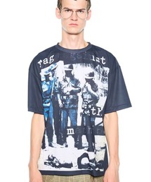 TOLQ（トルク）の「Trompe loeil Scratch Tshirts（Tシャツ/カットソー）」
