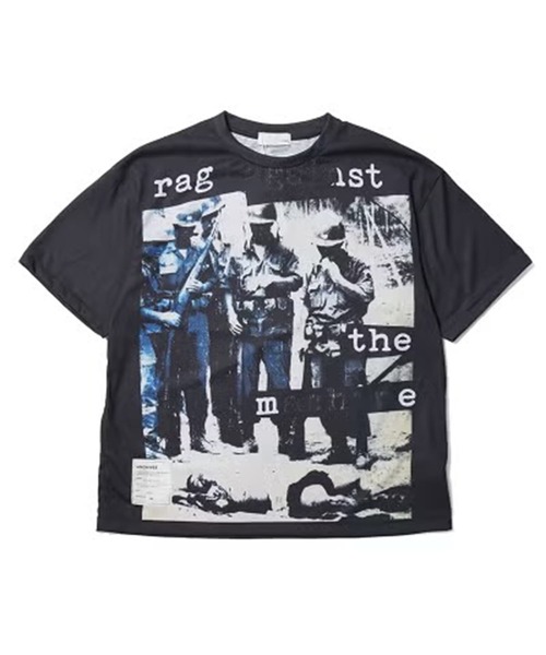 TOLQ(トルク)の「Trompe loeil Scratch Tshirts(Tシャツ/カットソー・メンズ・ブラック・2/3)」の3枚目の写真