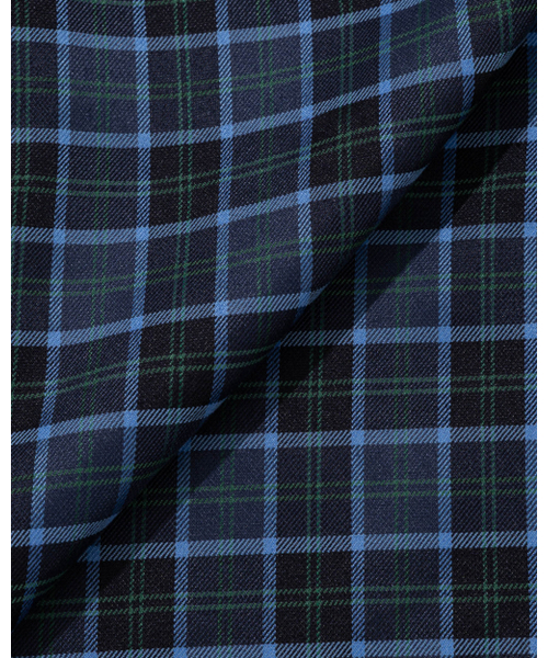 MOAA(モア)の「Checkered Flared Skirt (BLUE)(スカート・レディース・その他・MEDIUM/SMALL)」の5枚目の写真