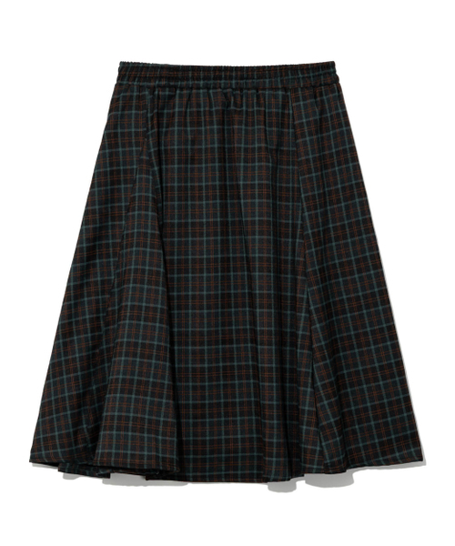 MOAA(モア)の「Checkered Flared Skirt (BLUE)(スカート・レディース・その他・MEDIUM/SMALL)」の6枚目の写真
