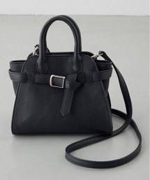 AZUL BY MOUSSY（アズールバイマウジー）の「メタルパーツベルトミニバッグ（ショルダーバッグ）」
