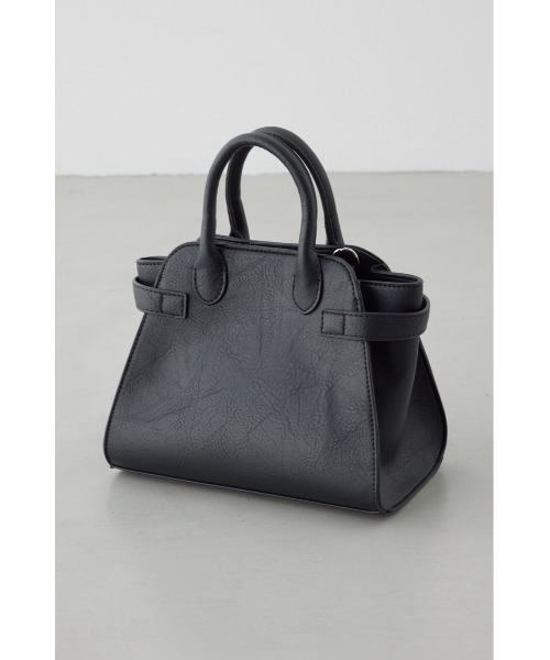 AZUL by moussy(アズールバイマウジー)の「メタルパーツベルトミニバッグ(ショルダーバッグ・レディース・キャメル/ブラック・FREE)」の9枚目の写真