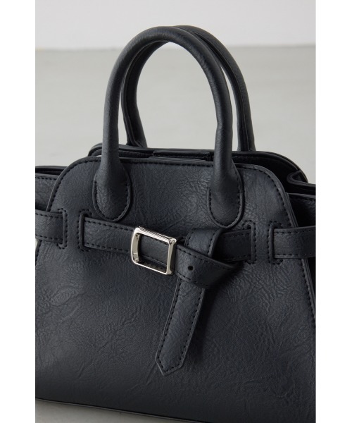 AZUL by moussy(アズールバイマウジー)の「メタルパーツベルトミニバッグ(ショルダーバッグ・レディース・キャメル/ブラック・FREE)」の10枚目の写真