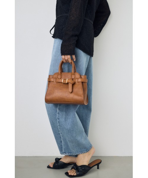 AZUL by moussy(アズールバイマウジー)の「メタルパーツベルトミニバッグ(ショルダーバッグ・レディース・キャメル/ブラック・FREE)」の15枚目の写真