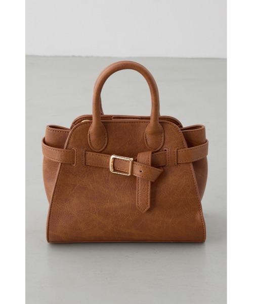 AZUL by moussy(アズールバイマウジー)の「メタルパーツベルトミニバッグ(ショルダーバッグ・レディース・キャメル/ブラック・FREE)」の18枚目の写真