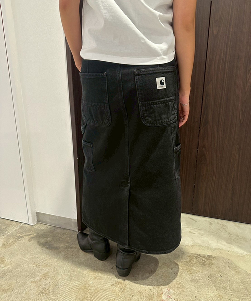 Carhartt WIP(カーハートダブリューアイピー)の「【CARHARTT WIP 】 W' SINGLE KNEE SKIRT(デニムスカート・レディース・ブラック・X-SMALL/SMALL)」の17枚目の写真