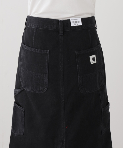 Carhartt WIP(カーハートダブリューアイピー)の「【CARHARTT WIP 】 W' SINGLE KNEE SKIRT(デニムスカート・レディース・ブラック・X-SMALL/SMALL)」の10枚目の写真
