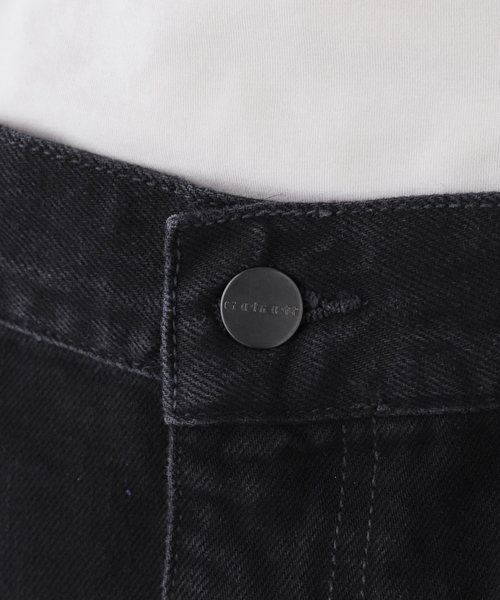 Carhartt WIP(カーハートダブリューアイピー)の「【CARHARTT WIP 】 W' SINGLE KNEE SKIRT(デニムスカート・レディース・ブラック・X-SMALL/SMALL)」の9枚目の写真