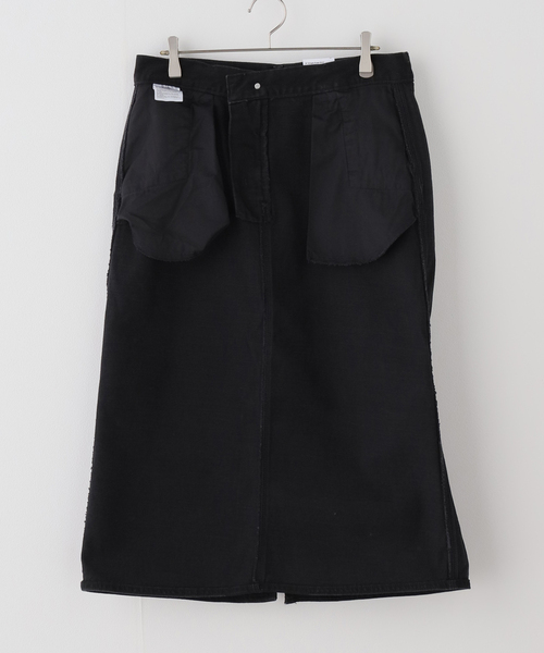 Carhartt WIP(カーハートダブリューアイピー)の「【CARHARTT WIP 】 W' SINGLE KNEE SKIRT(デニムスカート・レディース・ブラック・X-SMALL/SMALL)」の5枚目の写真