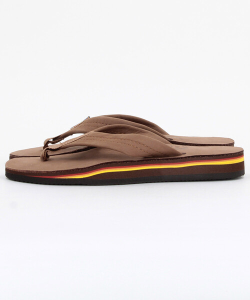 FREAK'S STORE(フリークスストア)の「Rainbow Sandal/レインボーサンダル FREAK'S STORE for BEACH & FES 別注 DOUBLE LAYER SANDALS/ダブルレイヤー トングサンダル(サンダル・レディース・ベージュ・SMALL/MEDIUM)」の8枚目の写真