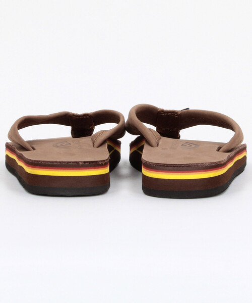 FREAK'S STORE(フリークスストア)の「Rainbow Sandal/レインボーサンダル FREAK'S STORE for BEACH & FES 別注 DOUBLE LAYER SANDALS/ダブルレイヤー トングサンダル(サンダル・レディース・ベージュ・SMALL/MEDIUM)」の9枚目の写真