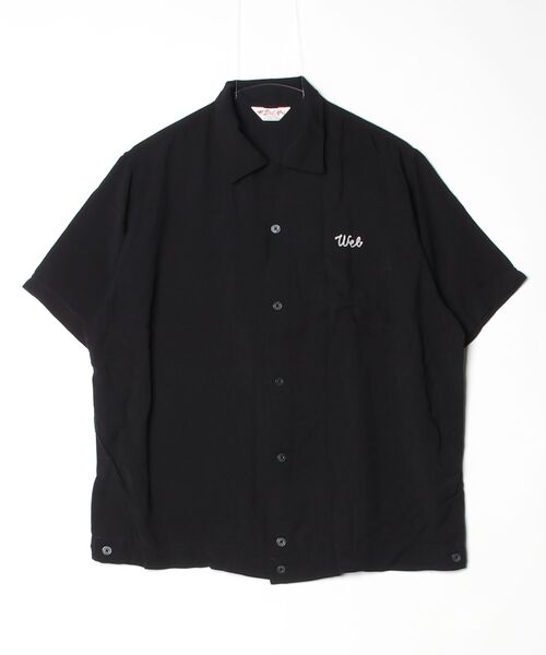 DEL MAR sports / デルマースポーツウエアー 60S BOWLING SHIRT EMBROIDERY ボウリングシャツ 刺繍