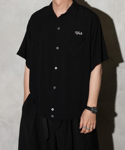 DEL MAR sportswear（デルマースポーツウェア）の「DEL MAR sportswear / デルマースポーツウエアー 60S BOWLING SHIRT EMBROIDERY ボウリングシャツ 刺繍（シャツ/ブラウス・メンズ・ブラック・SMALL/MEDIUM/LARGE）」の13枚目の写真