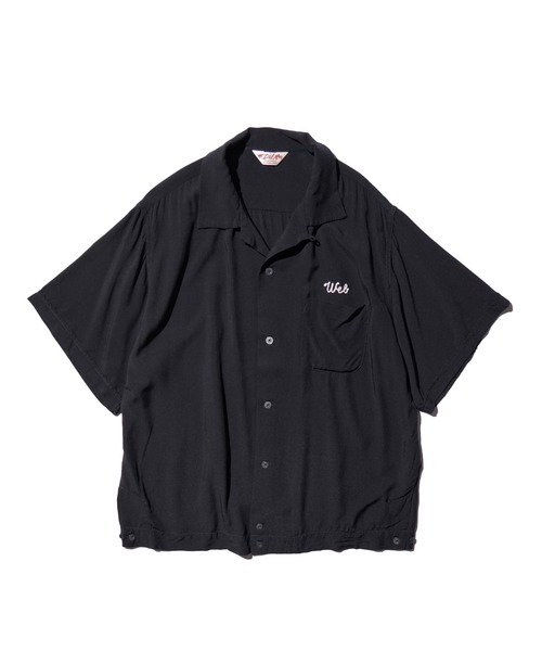DEL MAR sportswear（デルマースポーツウェア）の「DEL MAR sportswear / デルマースポーツウエアー 60S BOWLING SHIRT EMBROIDERY ボウリングシャツ 刺繍（シャツ/ブラウス・メンズ・ブラック・SMALL/MEDIUM/LARGE）」の16枚目の写真