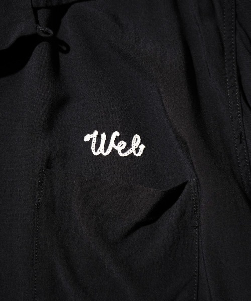 DEL MAR sportswear（デルマースポーツウェア）の「DEL MAR sportswear / デルマースポーツウエアー 60S BOWLING SHIRT EMBROIDERY ボウリングシャツ 刺繍（シャツ/ブラウス・メンズ・ブラック・SMALL/MEDIUM/LARGE）」の5枚目の写真