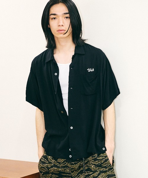 DEL MAR sportswear（デルマースポーツウェア）の「DEL MAR sportswear / デルマースポーツウエアー 60S BOWLING SHIRT EMBROIDERY ボウリングシャツ 刺繍（シャツ/ブラウス・メンズ・ブラック・SMALL/MEDIUM/LARGE）」の17枚目の写真