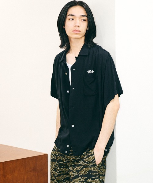 DEL MAR sportswear（デルマースポーツウェア）の「DEL MAR sportswear / デルマースポーツウエアー 60S BOWLING SHIRT EMBROIDERY ボウリングシャツ 刺繍（シャツ/ブラウス・メンズ・ブラック・SMALL/MEDIUM/LARGE）」の18枚目の写真