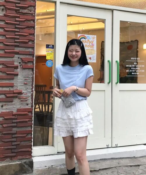 Kijun（キジュン）の「Logo Tee Navy（Tシャツ/カットソー・レディース・その他・SMALL/MEDIUM）」の2枚目の写真