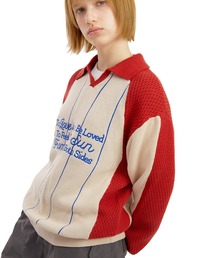 Script Knit Jersey