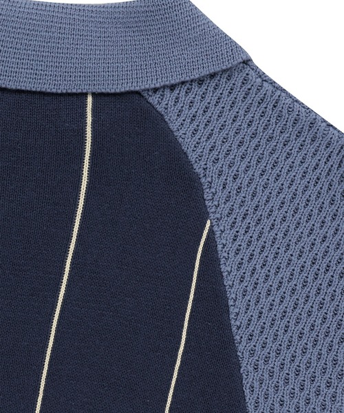 SUNLOVE（サンラブ）の「Script Knit Jersey（ニット/セーター・レディース・ネイビー/アイボリー・S/M/L）」の10枚目の写真