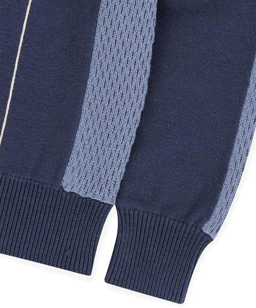 SUNLOVE（サンラブ）の「Script Knit Jersey（ニット/セーター・レディース・ネイビー/アイボリー・S/M/L）」の11枚目の写真