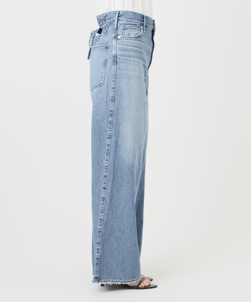 Spick & Span(スピックアンドスパン)の「upper hights/アッパーハイツ 別注THE LIAM*(デニムパンツ・レディース・エメラルドブルー/ホワイト系その他・24/23/25)」の16枚目の写真