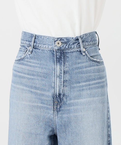 Spick & Span(スピックアンドスパン)の「upper hights/アッパーハイツ 別注THE LIAM*(デニムパンツ・レディース・エメラルドブルー/ホワイト系その他・24/23/25)」の18枚目の写真