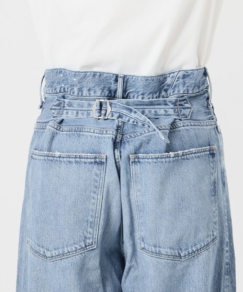 Spick & Span(スピックアンドスパン)の「upper hights/アッパーハイツ 別注THE LIAM*(デニムパンツ・レディース・エメラルドブルー/ホワイト系その他・24/23/25)」の20枚目の写真