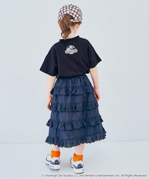 p.premier(ピードットプルミエ)の「ジュラシックパーク バリエーショングラフィックTシャツ(Tシャツ/カットソー・キッズ・ブラック/ブルー/オフホワイト/ベージュ/チャコール・80/90/100/110/120/130/140)」の13枚目の写真
