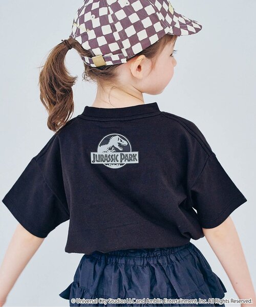 p.premier(ピードットプルミエ)の「ジュラシックパーク バリエーショングラフィックTシャツ(Tシャツ/カットソー・キッズ・ブラック/ブルー/オフホワイト/ベージュ/チャコール・80/90/100/110/120/130/140)」の14枚目の写真