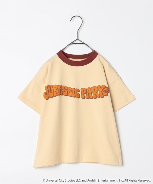 p.premier(ピードットプルミエ)の「ジュラシックパーク バリエーショングラフィックTシャツ(Tシャツ/カットソー・キッズ・ブラック/ブルー/オフホワイト/ベージュ/チャコール・80/90/100/110/120/130/140)」の6枚目の写真