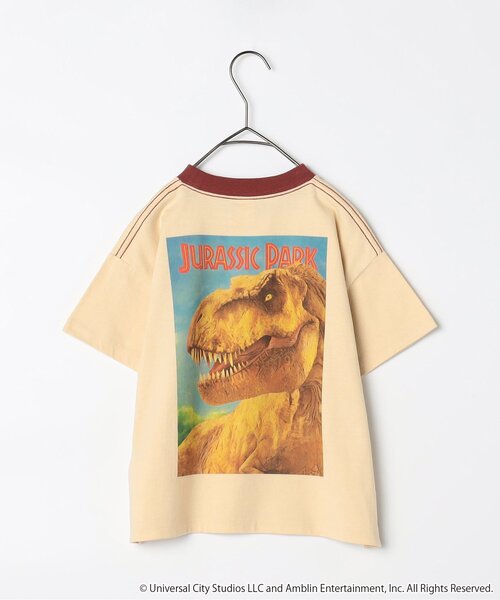 p.premier(ピードットプルミエ)の「ジュラシックパーク バリエーショングラフィックTシャツ(Tシャツ/カットソー・キッズ・ブラック/ブルー/オフホワイト/ベージュ/チャコール・80/90/100/110/120/130/140)」の7枚目の写真