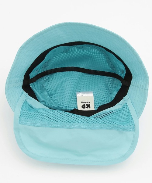KP DECO(ケーピーデコ)の「リップストップ日除け付きハット(ハット・キッズ・ブルー/ネイビー・SMALL/MEDIUM/LARGE)」の7枚目の写真